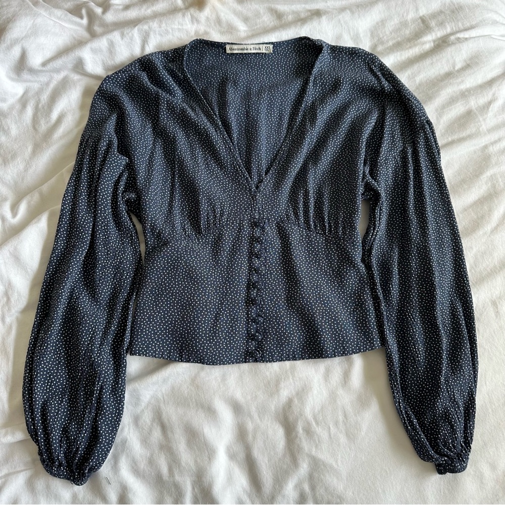 Abercrombie Corset top Long Sleeve size XXS